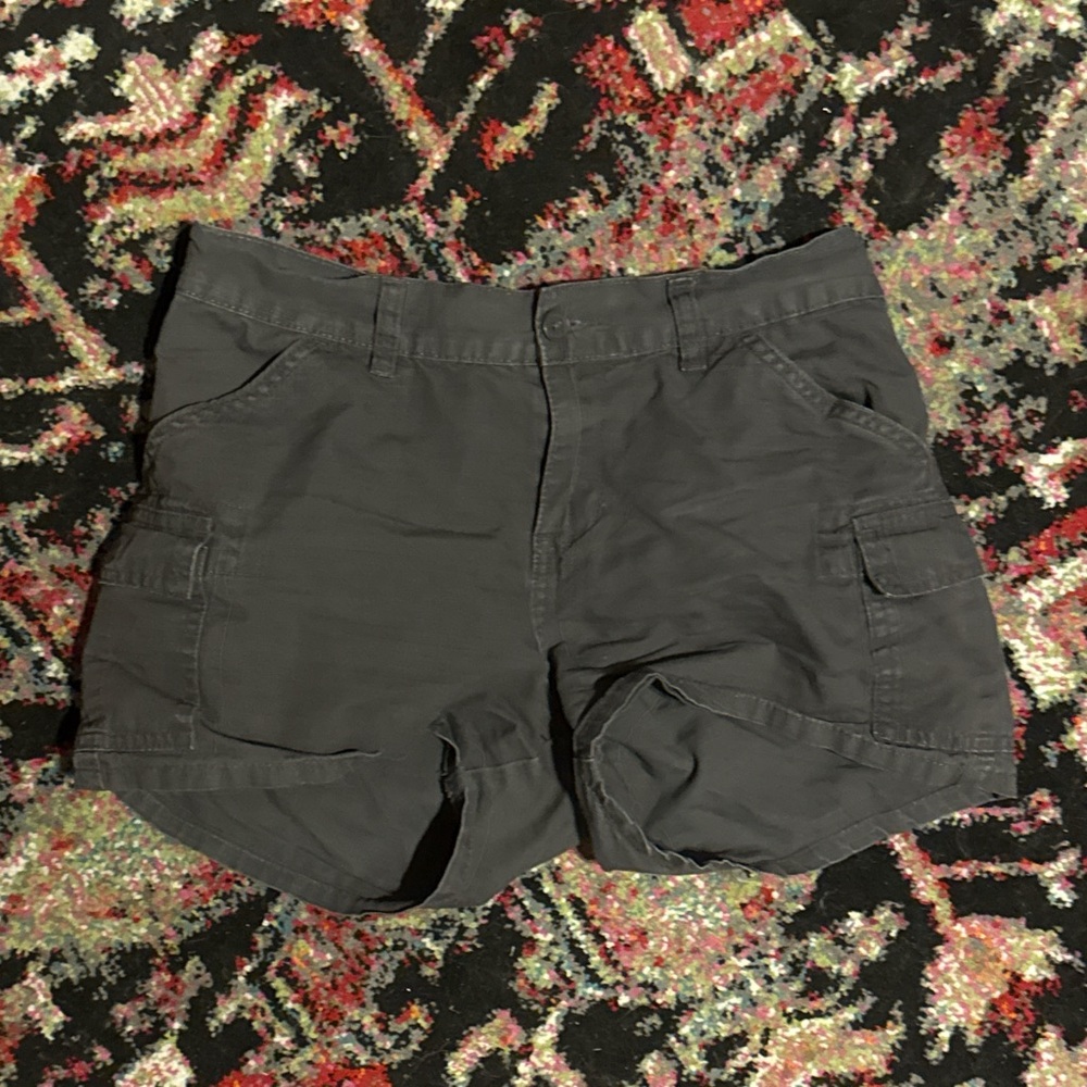 Brandy Melville Charcoal Cargo Shorts